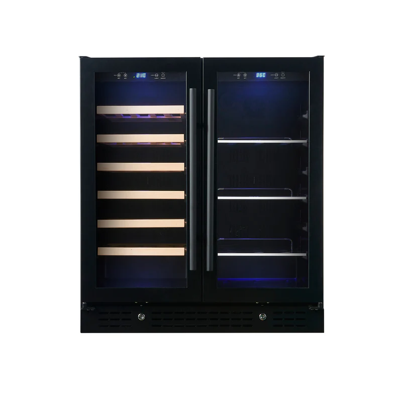 KingsBottle 30" Dual-Zone Wine & Beverage Center (KBU165BW)