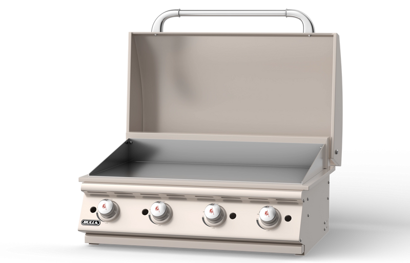 Bull 30" Professional Griddle Drop-In - 4 Burner, 60,000 BTU | Natural Gas (NG)