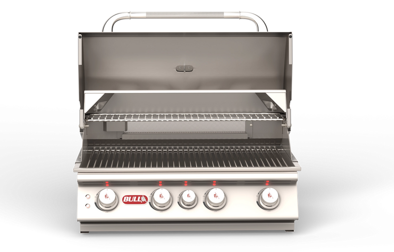 Bull 30" Angus Drop-In Grill Head - 4 Burner, 75,000 BTU | Natural Gas (NG)