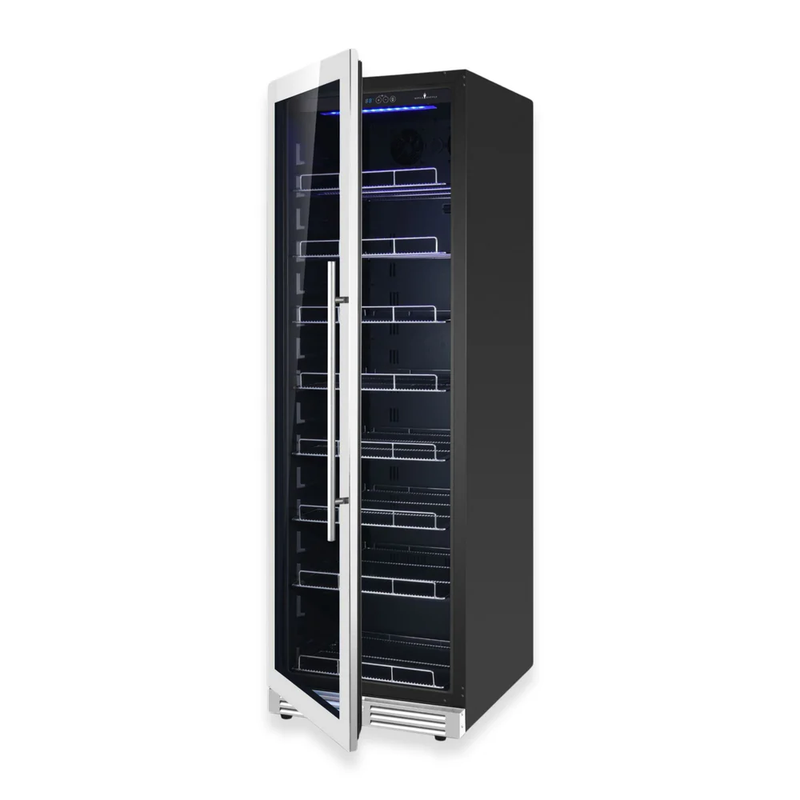 KingsBottle 71" Full-Height Large Capacity Beverage Refrigerator — Stainless Steel (KBU425BX-SS)