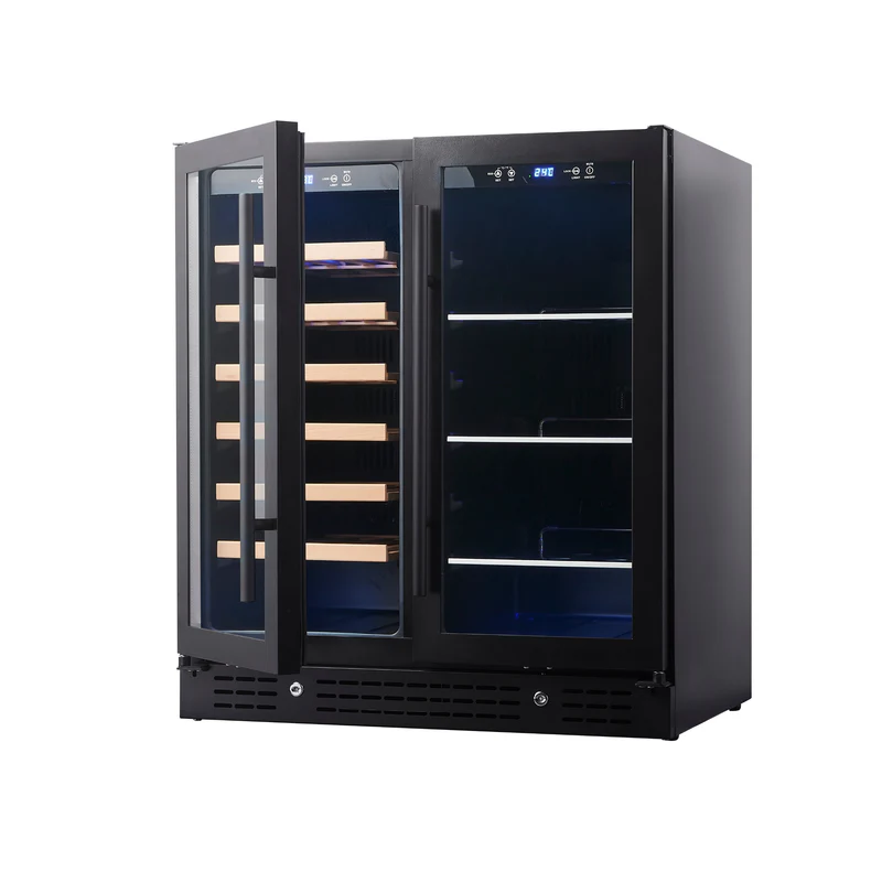 KingsBottle 30" Dual-Zone Wine & Beverage Center (KBU165BW)