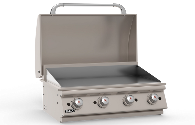 Bull 30" Professional Griddle Drop-In - 4 Burner, 60,000 BTU | Natural Gas (NG)