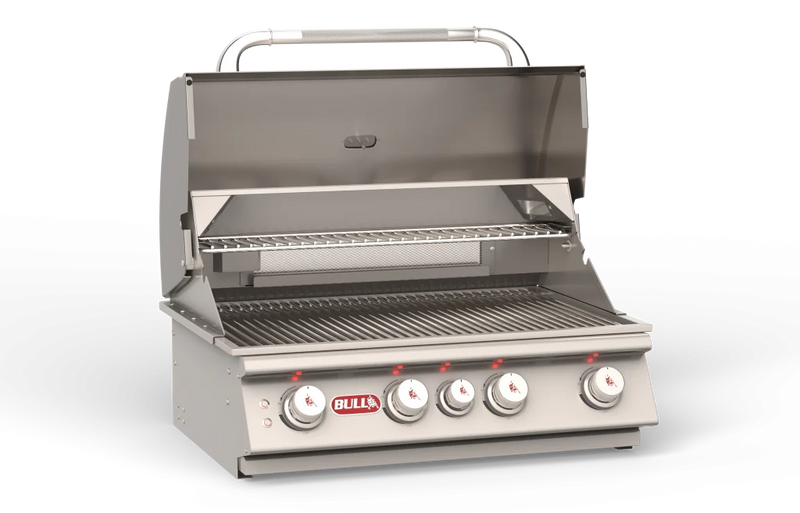 Bull 30" Angus Drop-In Grill Head - 4 Burner, 75,000 BTU | Natural Gas (NG)