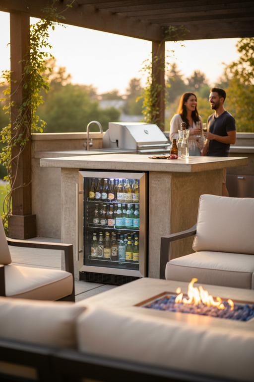 KingsBottle Outdoor Beverage Refrigerator